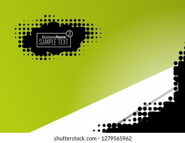 Green wave Modern line art cover design with green wave polygon background. Green wave polygon on dark background. Abstract line art design. Abstract design polygonal background, green illustration.
