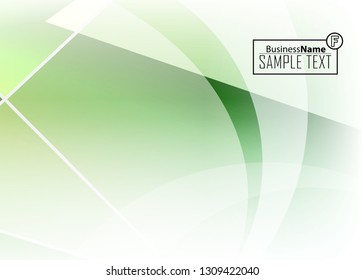 Green wave Modern line art cover design with green wave polygon background. Green wave polygon on dark background. Abstract line art design. Abstract design polygonal background, green illustration.