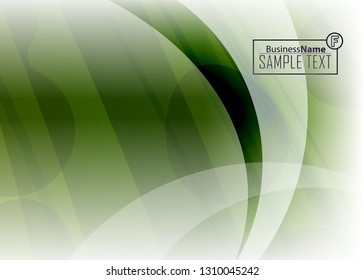 Green wave Modern line art cover design with green wave polygon background. Green wave polygon on dark background. Abstract line art design. Abstract design polygonal background, green illustration.