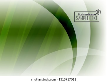 Green wave Modern line art cover design with green wave polygon background. Green wave polygon on dark background. Abstract line art design. Abstract design polygonal background, green illustration.