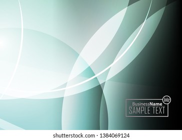 Green wave Modern line art cover design with green wave polygon background. Green wave polygon on dark background. Abstract line art design. Abstract design polygonal background, green illustration.