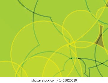 Green wave Modern line art cover design with green wave polygon background. Green wave polygon on dark background. Abstract line art design. Abstract design polygonal background, green illustration.