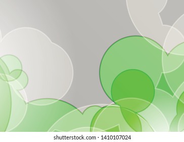 Green wave Modern line art cover design with green wave polygon background. Green wave polygon on dark background. Abstract line art design. Abstract design polygonal background, green illustration.