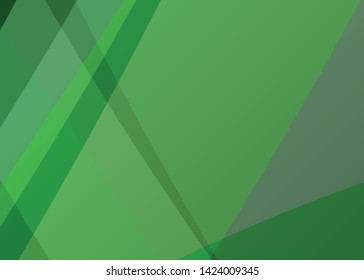 Green wave Modern line art cover design with green wave polygon background. Green wave polygon on dark background. Abstract line art design. Abstract design polygonal background, green illustration.