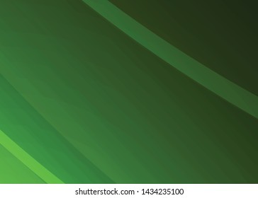 Green wave Modern line art cover design with green wave polygon background. Green wave polygon on dark background. Abstract line art design. Abstract design polygonal background, green illustration.