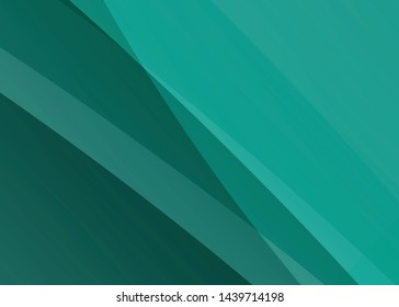 Green wave Modern line art cover design with green wave polygon background. Green wave polygon on dark background. Abstract line art design. Abstract design polygonal background, green illustration.