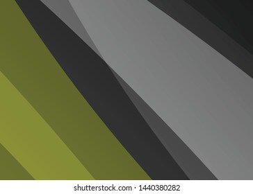 Green wave Modern line art cover design with green wave polygon background. Green wave polygon on dark background. Abstract line art design. Abstract design polygonal background, green illustration.