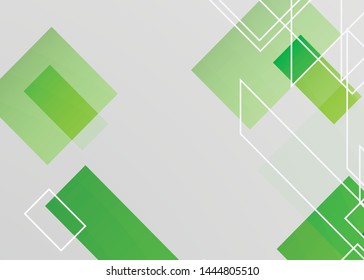 Green wave Modern line art cover design with green wave polygon background. Green wave polygon on dark background. Abstract line art design. Abstract design polygonal background, green illustration.