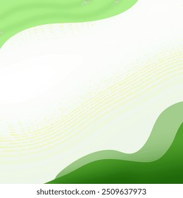 onda verde sobre fondo blanco para presentaciones de PowerPoint cubiertas de fondo, Fondos de pantalla, marcas, diseño de redes sociales Vector abstracto ppt diseño Textura