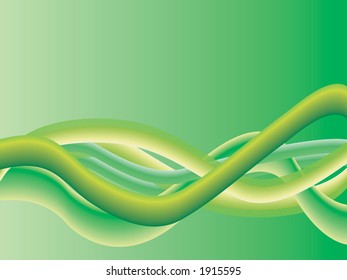 green waves