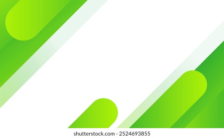 Green wavy abstract background. Used to decorate advertisements, publications, Eps10 vector