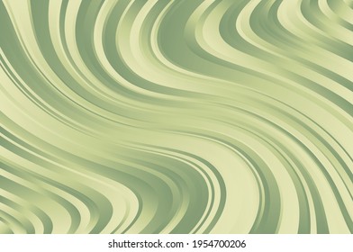 Green wavy background. Simple pattern for web design, cards, banners, wallpaper. Vector illustration