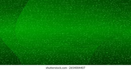 green wavy dynamic banner background. vector illustrator