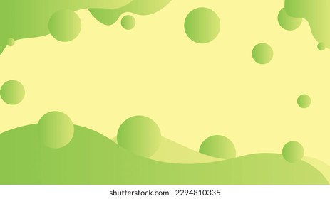 Fondo abstracto del fluido ondulado verde