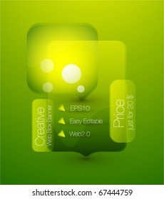 Green web box