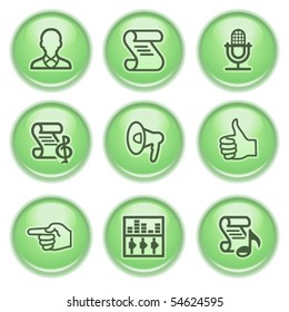 Green web buttons 31
