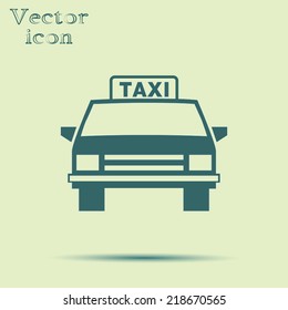 green web icon with shadow vector illustration