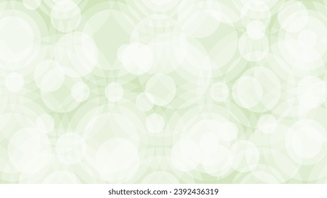 Fondo abstracto verde y blanco con bokeh