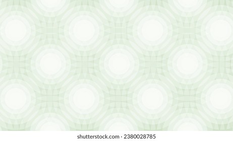 Green and white abstract background with circles