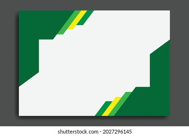 Green and white abstract background. Great background for laptop, flyer, web, banner, social media, cover, sales template etc