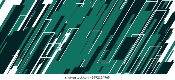 un fondo abstracto verde y blanco con líneas