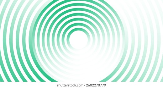 Green white abstract background overlap layer on bright space with circles effect decoration. Modern banner with lines style modern circle green