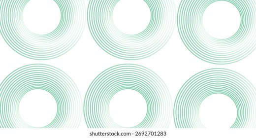 El fondo abstracto blanco verde se superpone a la capa en el espacio brillante con la decoración del efecto de los círculos. Moderno Anuncio con estilo de líneas. Concepto de rayas de elemento de Diseño gráfico para cubierta de folleto, tarjeta o folleto