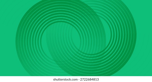 El fondo abstracto blanco verde se superpone a la capa en el espacio brillante con la decoración del efecto de los círculos. Moderno Anuncio con estilo de líneas. Concepto de rayas de elemento de Diseño gráfico para cubierta de folleto, tarjeta o folleto