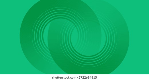 El fondo abstracto blanco verde se superpone a la capa en el espacio brillante con la decoración del efecto de los círculos. Moderno Anuncio con estilo de líneas. Concepto de rayas de elemento de Diseño gráfico para cubierta de folleto, tarjeta o folleto