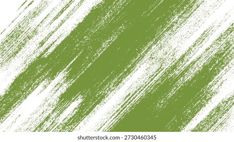 Green and white abstract brush stroke texture