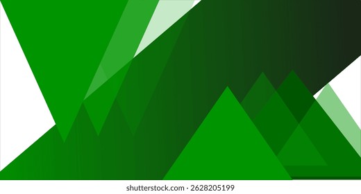 Grünweiß, abstrakter, moderner Hintergrund. Vektorgrafik