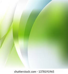Green and White Background Graphic