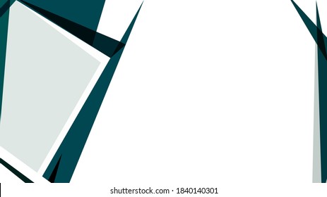 marco en blanco y verde