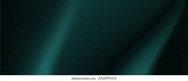 Gradiente de desenfoque blanco verde sobre fondo de lujo moteado oscuro, puntos de luz brillantes, espacio de copia moderno.

