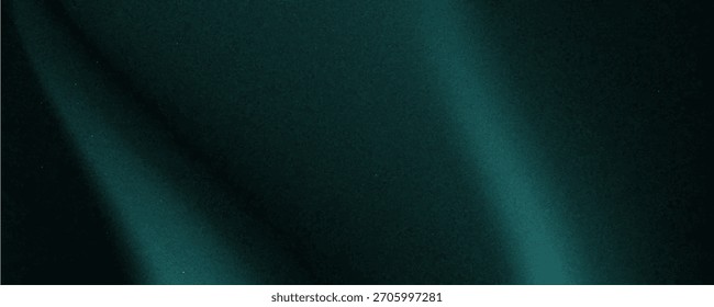 Gradiente de desenfoque blanco verde sobre fondo de lujo moteado oscuro, puntos de luz brillantes, espacio de copia moderno.

