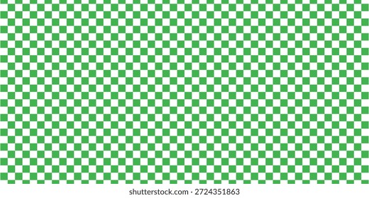 Fondo sin fisuras a cuadros blanco verde. Ilustración de Vector de patrón a cuadros de recurso gráfico blanco verde


