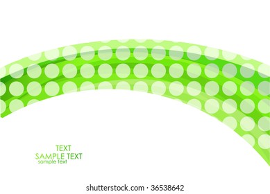 Diseño verde y blanco
