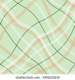 green white and gold vector chain stripe pattern on green background