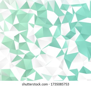green, white and gray triangles texture background