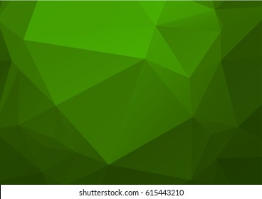 Green White Light Polygonal Mosaic Background, Vector illustration, Business Design Templates