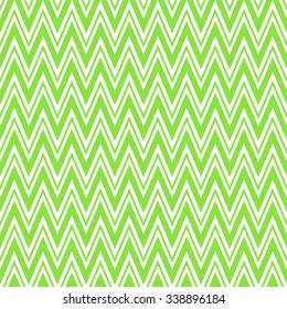 green & white modern chevron pattern, seamless texture background