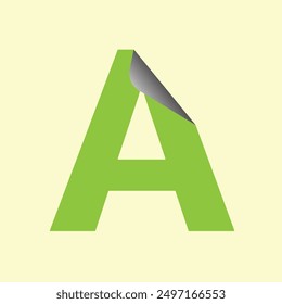 Green and White A Monogram Design
