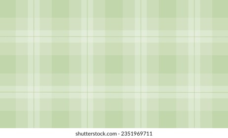 Green and white plaid checkered pattern