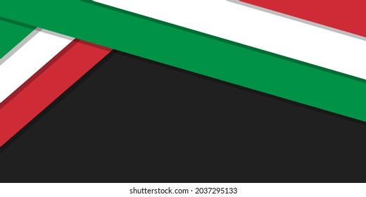 green white red abstract vector background or template
