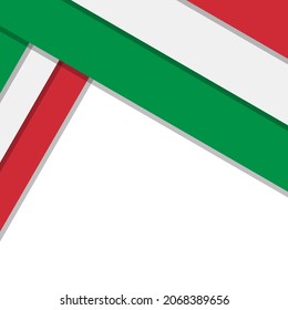 green white red abstract vector background or template