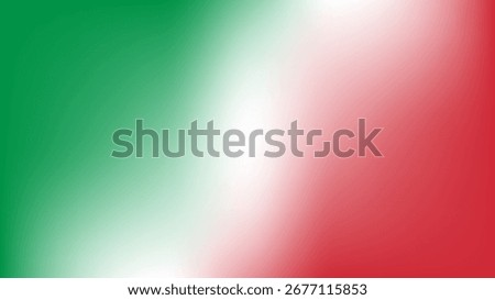 Green white red gradient mesh abstract background nice for wallpaper or banner
