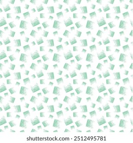 green and white seamless quality pattern, abstract background, illustration
