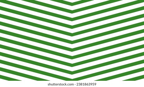 Green and white striped background