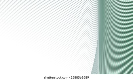 Green white stripes line pattern abstract background for backdrop