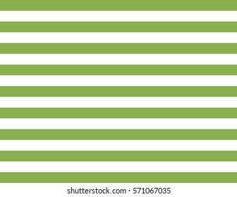 Green And White Stripes Seamless Vector Pattern